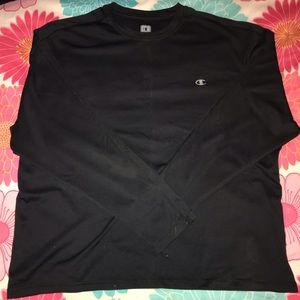 Black Champion long sleeve shirt